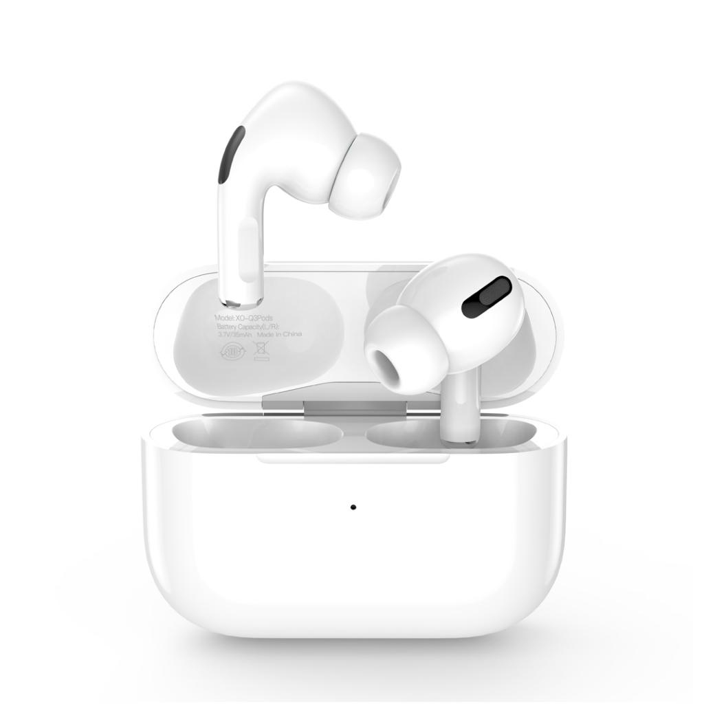 Bluetooth HF XO - F100, TWS Wireless charge, GPS, ANC /бели/