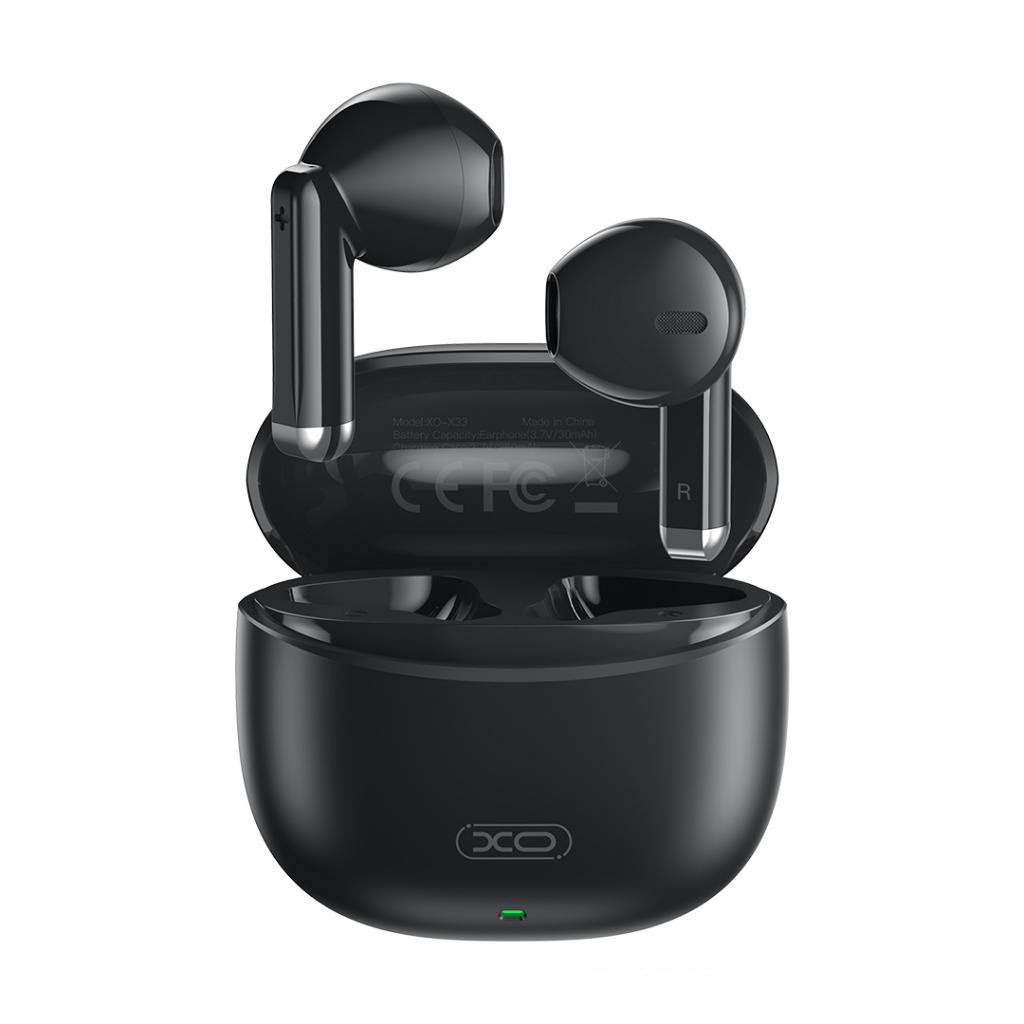 Bluetooth HF XO - X33 TWS, Mini Jade Crystals /черни/