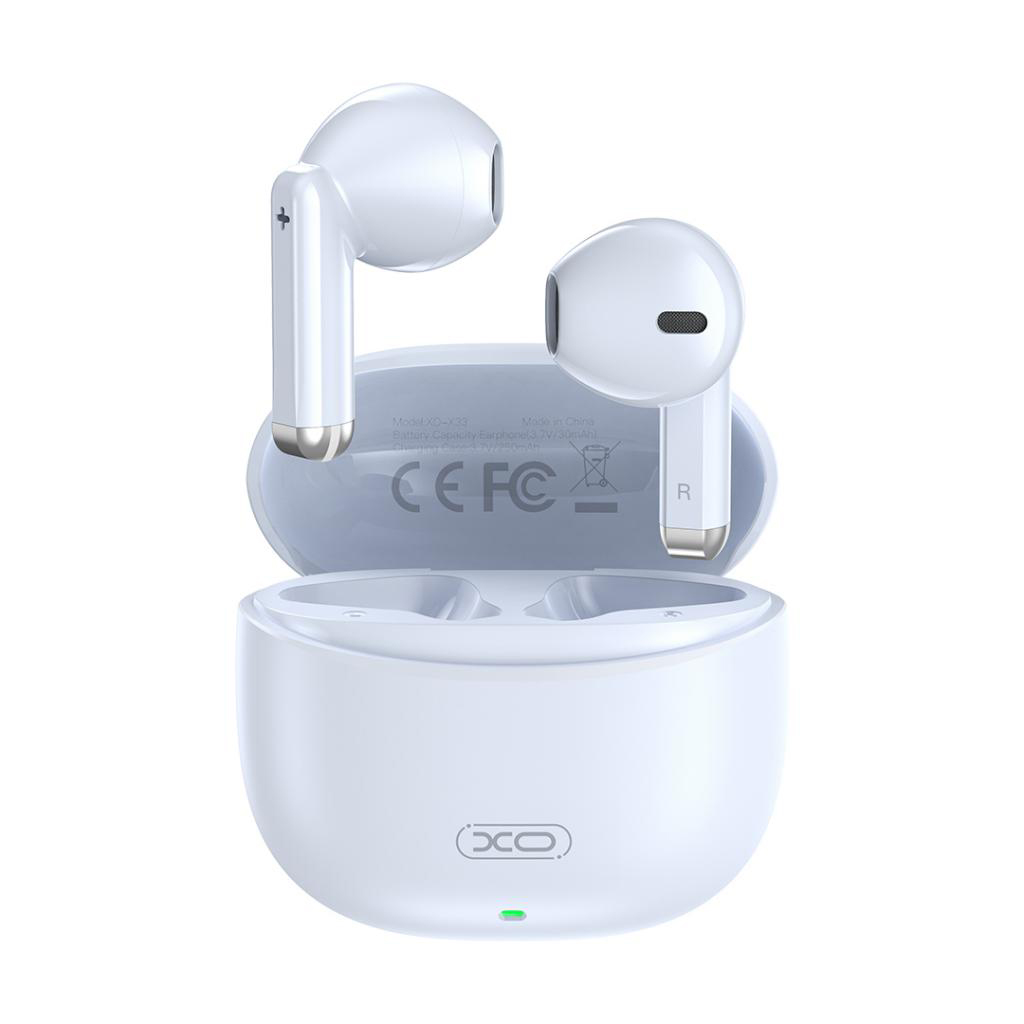 Bluetooth HF XO - X33 TWS, Mini Jade Crystals /сини/