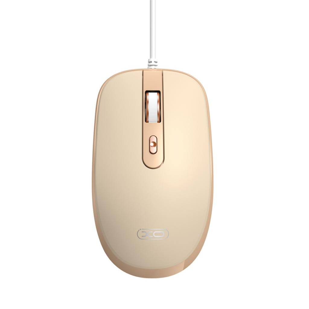 XO Мишка M9 YuRun Wired /розово злато/
