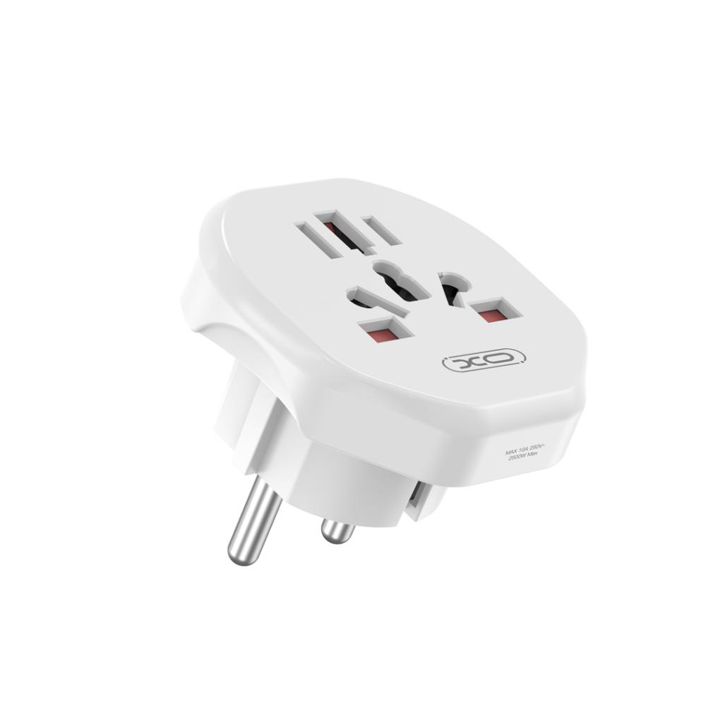 Adapter from all standards to EU standart XO WL23 /white/
