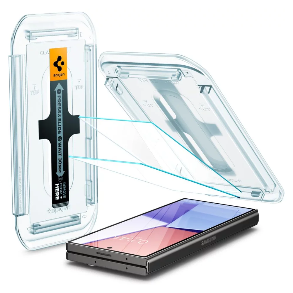 SPIGEN Tempered Glass tR.Ez Fit Samsung Z Fold 6, SET 2бр. /прозрачни/