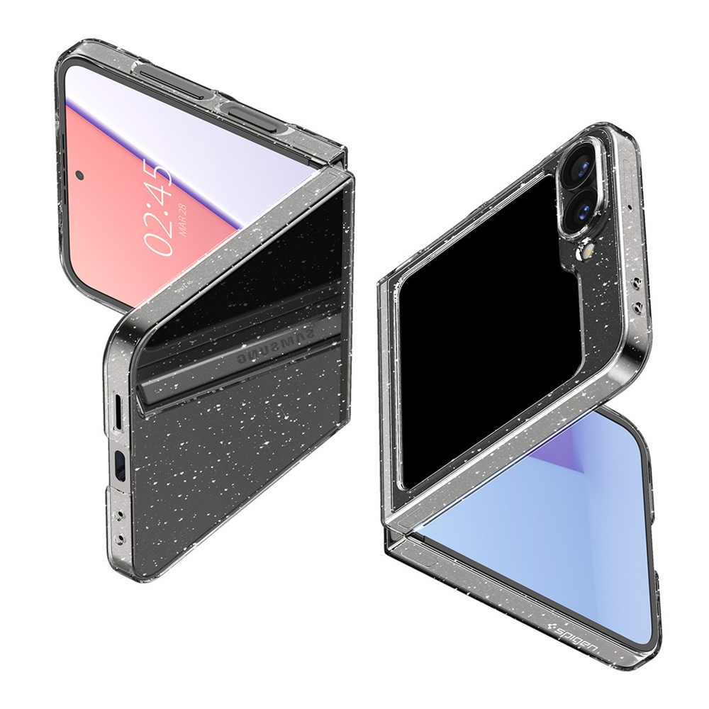 Калъф SPIGEN AirSkin Glitter Crystal Samsung Z Flip 6 /прозрачен/