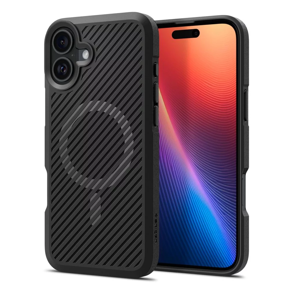 Калъф SPIGEN Core Armor Apple iPhone 16, MagSafe /черен мат/