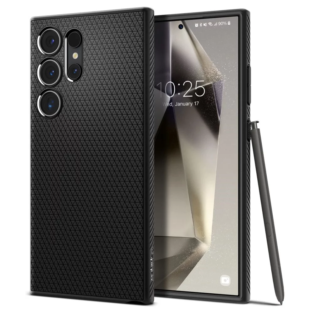 Калъф SPIGEN Liquid Air Samsung S24 Ultra /черен мат/