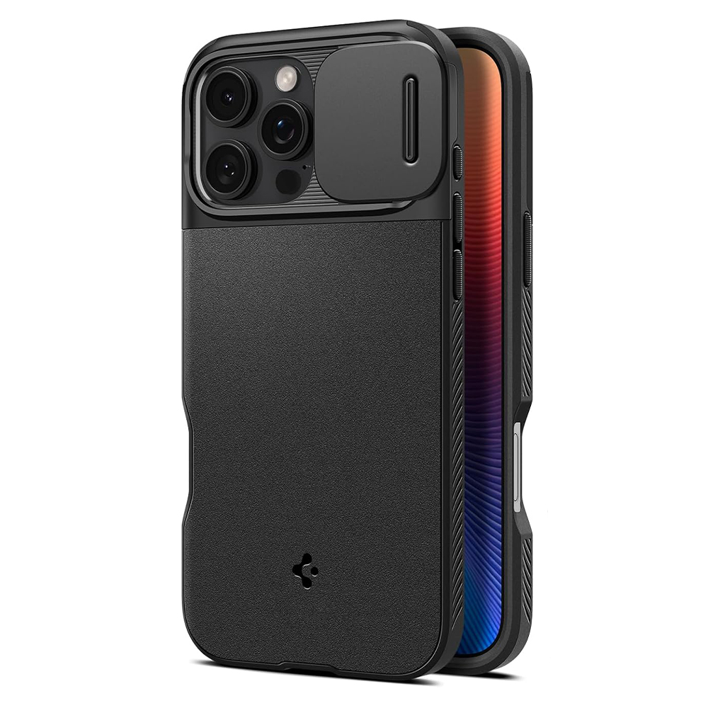 Калъф SPIGEN Optik Armor Apple iPhone 16 Pro Max, MagSafe /черен/