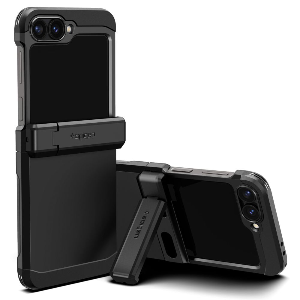Калъф SPIGEN Tough Armor със стойка, Samsung Z Flip 6 /черен/