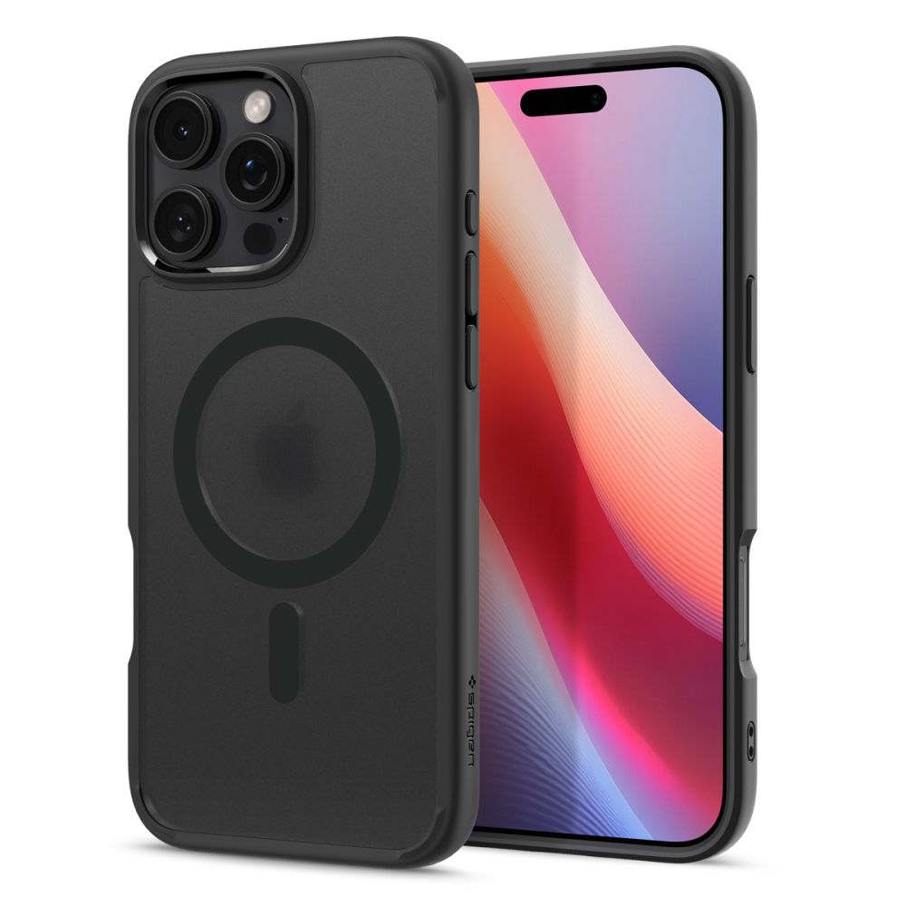 Калъф SPIGEN Ultra Hybrid Apple iPhone 16 Pro Max, MagSafe /черен мат/