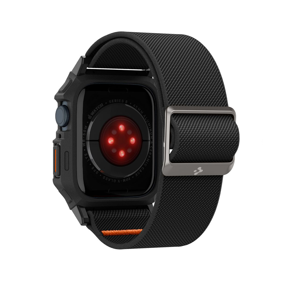 SPIGEN Strap + Built-in Frame Lite Fit Pro Apple Watch 4/9/SE, 44/45mm /черни/