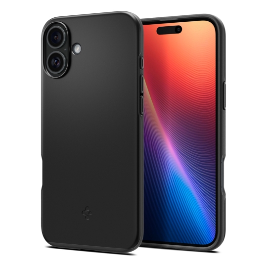 Калъф SPIGEN Thin Fit Apple iPhone 16, MagSafe /черен/