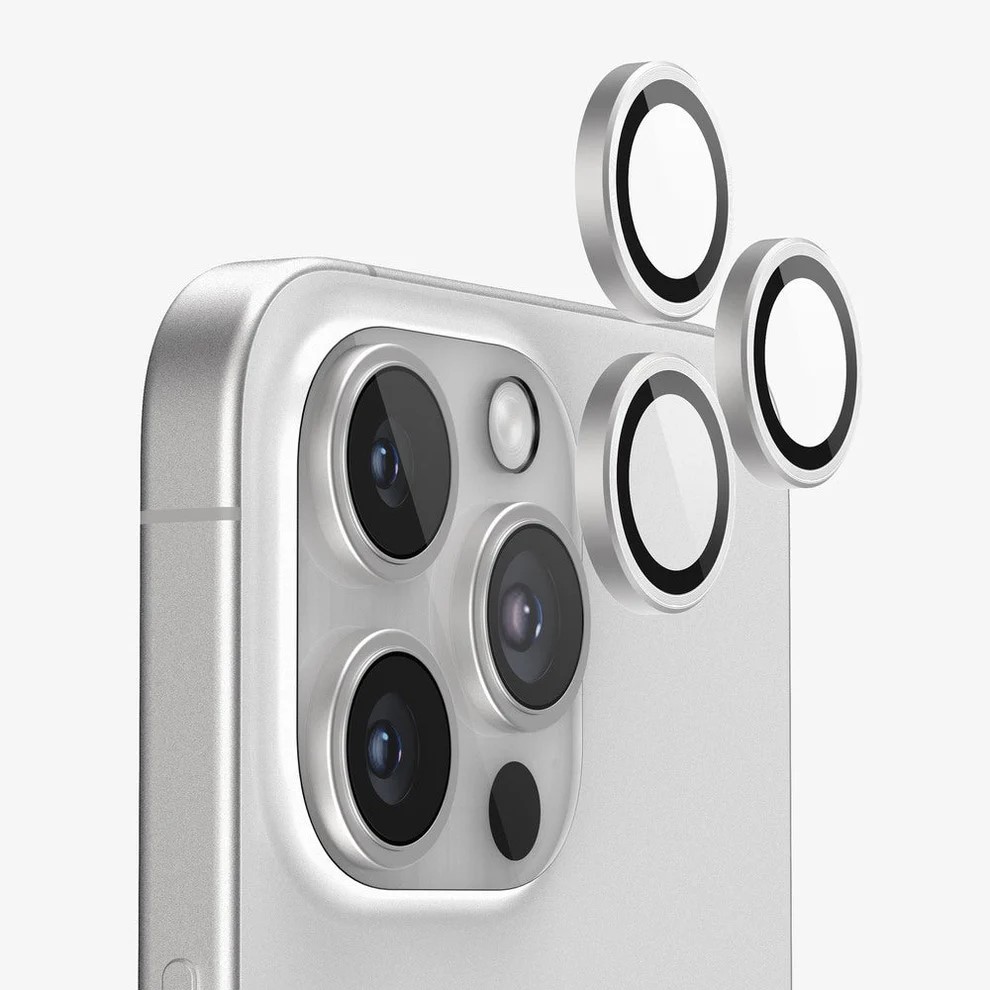 Metal Camera Lens Apple iPhone 16 Pro/16 Pro Max High Quality /white titanium/
