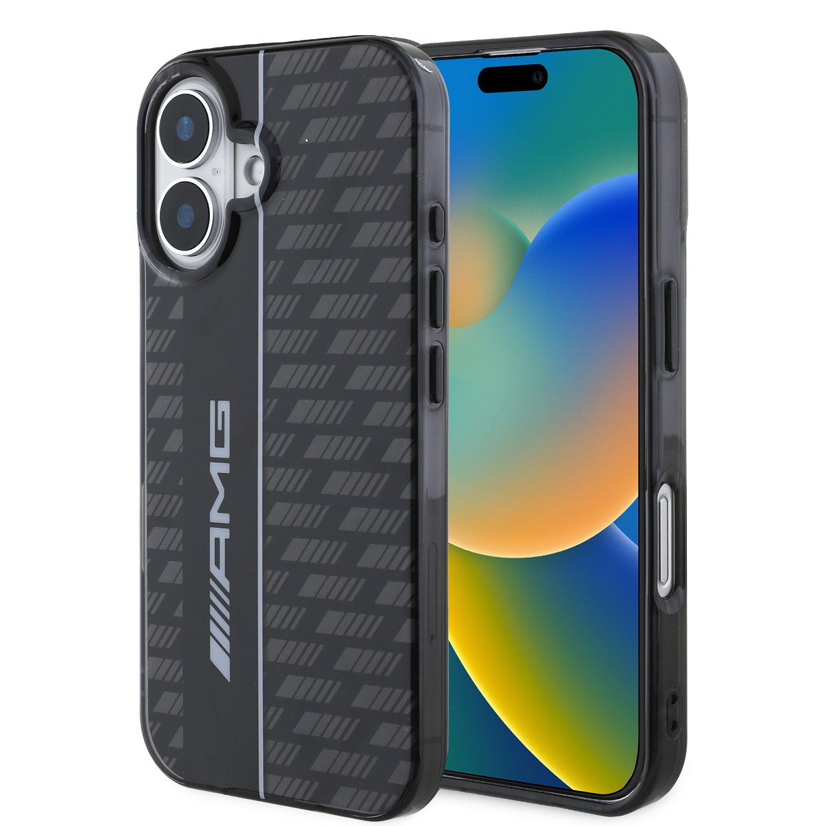 AMG Калъф Apple iPhone 16, Carbon Pattern, черен - AMHCP16S2DVCK