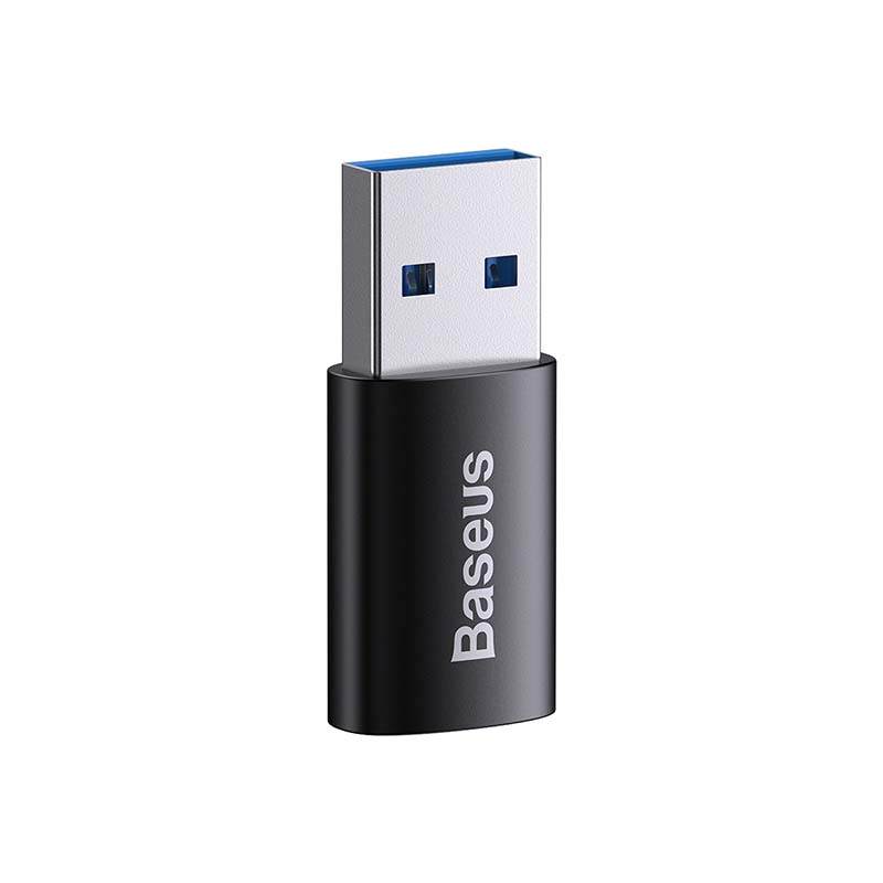 BASEUS Adapter USB-A 3.1 - USB-C, Ingenuity Mini OTG,m ZJJQ000101 /black/