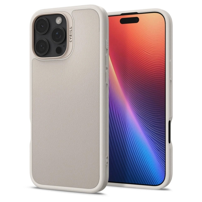 Калъф SPIGEN Cyrill Kajuk MagSafe Apple iPhone 16 Pro Max  /крем/