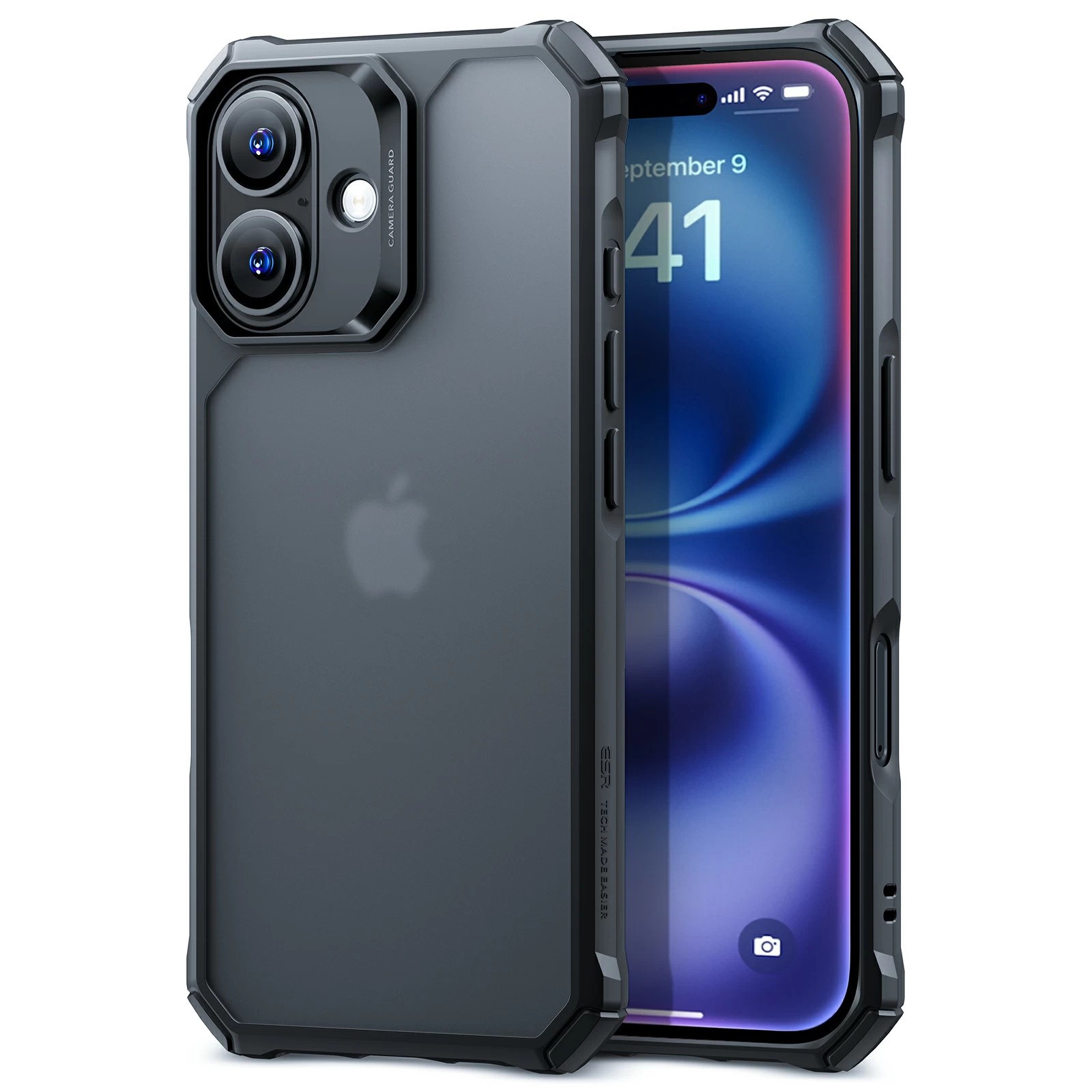 ESR Калъф Air Armor iPhone 16 /матово черен/ Amazon Pack