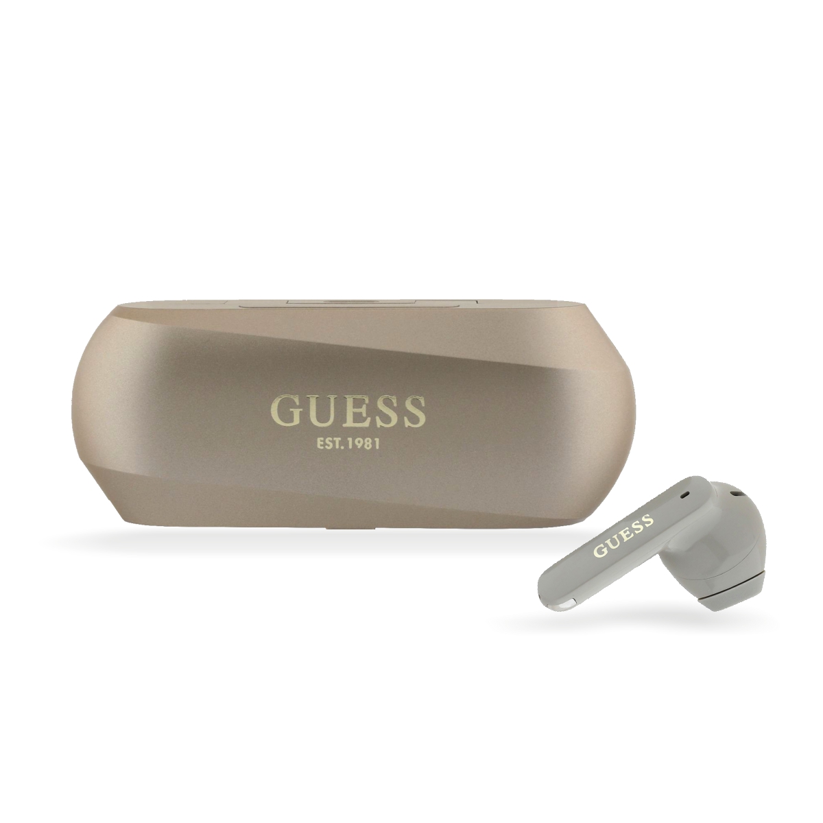 GUESS Bluetooth HF, Elongated Metallic ANC/ENC TWS, златен - GUTWSC2MCDSD