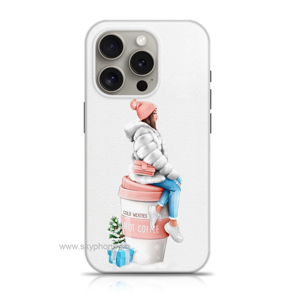 Калъф FreeZy Xiaomi RedMi 13C 4G/5G /girl-coffee/