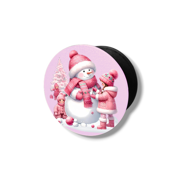 POPSOCKET /Snowman pink/