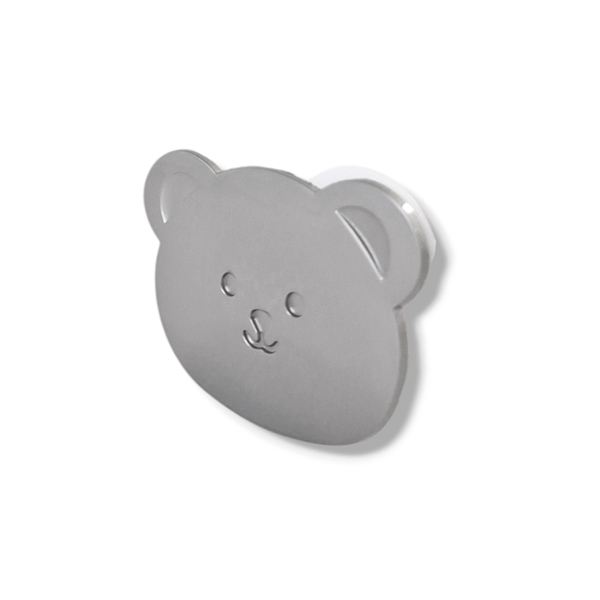 Popsocket / Холдер Bear head /титаниум/