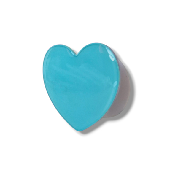 Popsocket / Холдер Flat heart /светлосин/