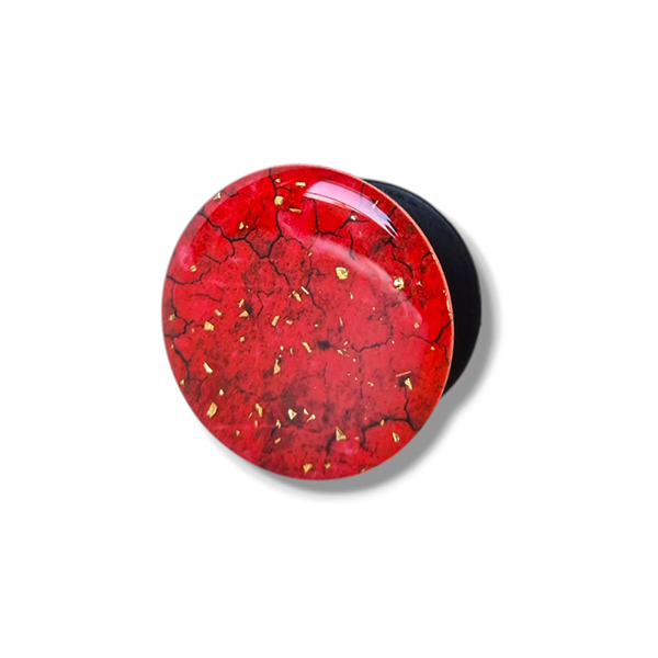 Popsocket / Холдер Marble /червен/