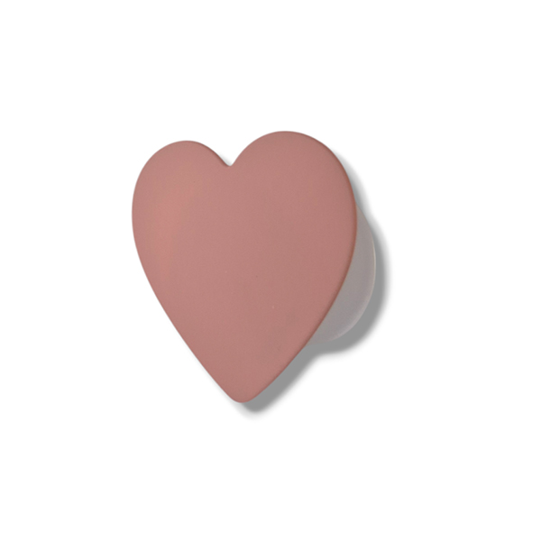 Popsocket / Холдер Matt heart /пудра/