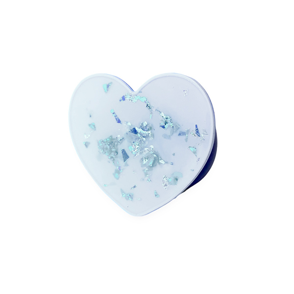 Popsocket / Холдер Sparkle heart /син/