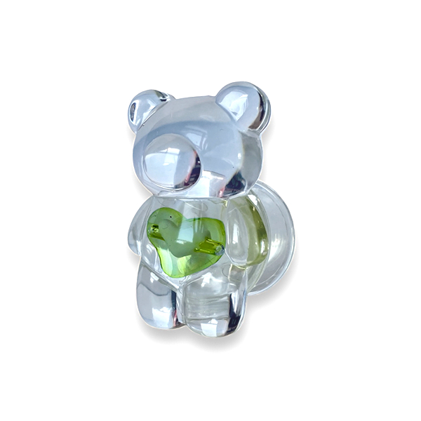 Popsocket / Холдер Transparent bear /светлозелен/