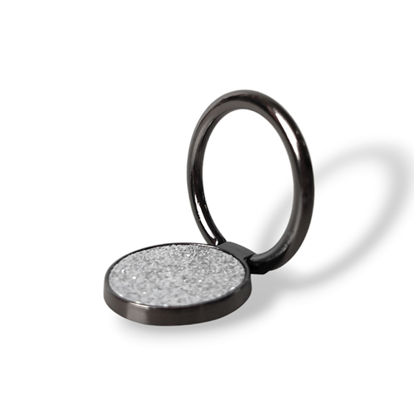 Popsocket ring / Holder Metal Ring Shine /black/