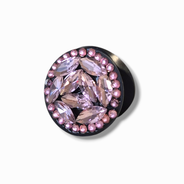 Popsocket / Холдер Diamonds /pink quartz/