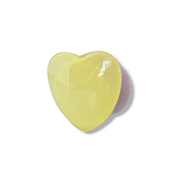 Popsocket / Холдер Polish hearts /жълт/