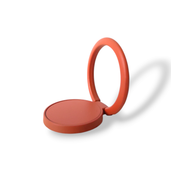 Popsocket пръстен / Холдер Metal Ring Matt Color /оранжев/