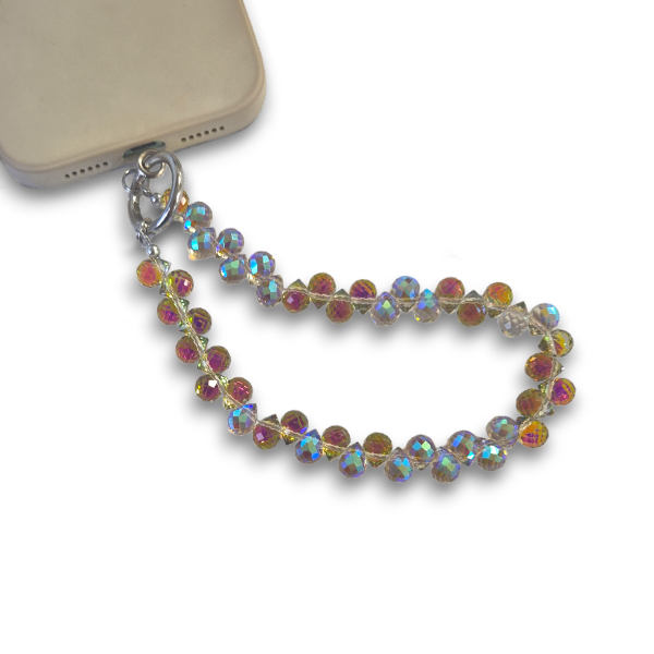 Аксесоар/ Верижка за китка/ Ключодържател Luxury crystals /опал/