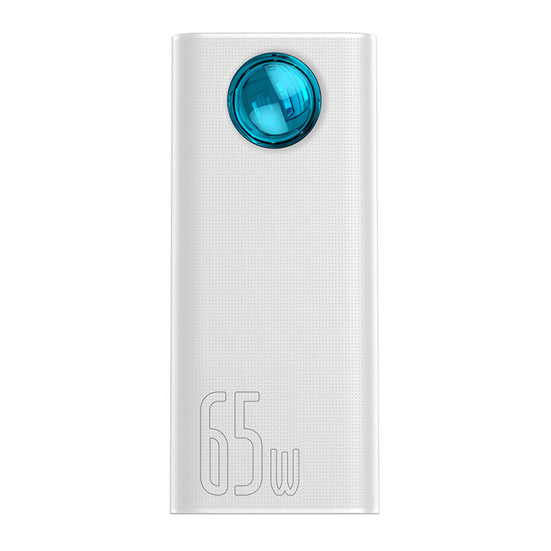 BASEUS Power Bank 30000 mAh, 65W, Ambilight Digital Display, PPLG000102 /бял/