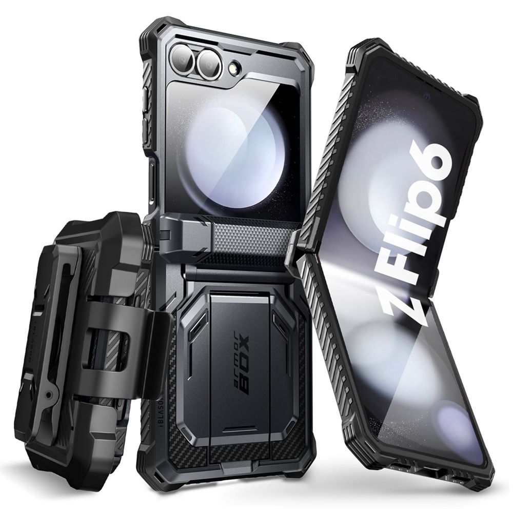Калъф SUPCASE IBLSN Armorbox Samsung Z Flip 6 /черен/