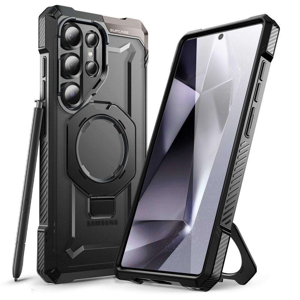Калъф SUPCASE UB Grip MagSafe Samsung S25 Ultra /черен/