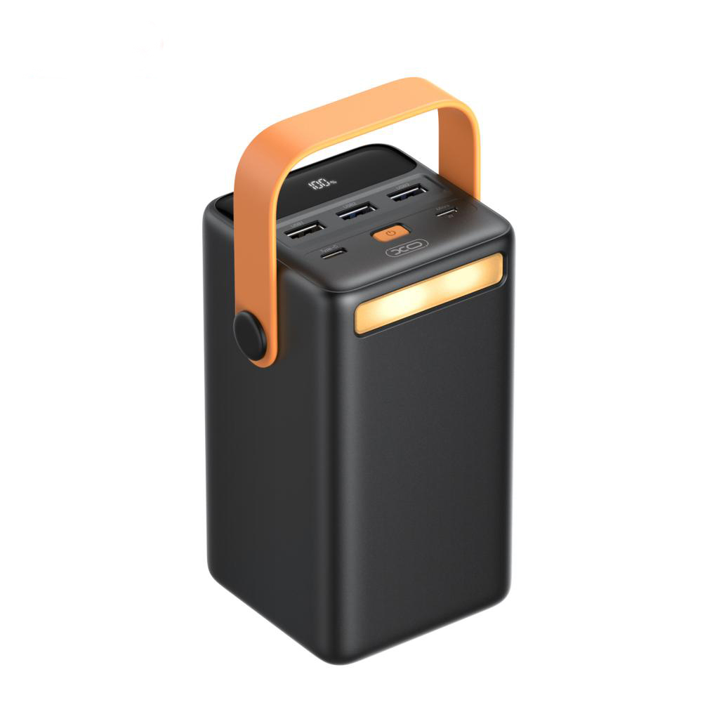 Power Bank 50000 mAh, XO, PR168, 20W PD, 22.5W QC /черен/