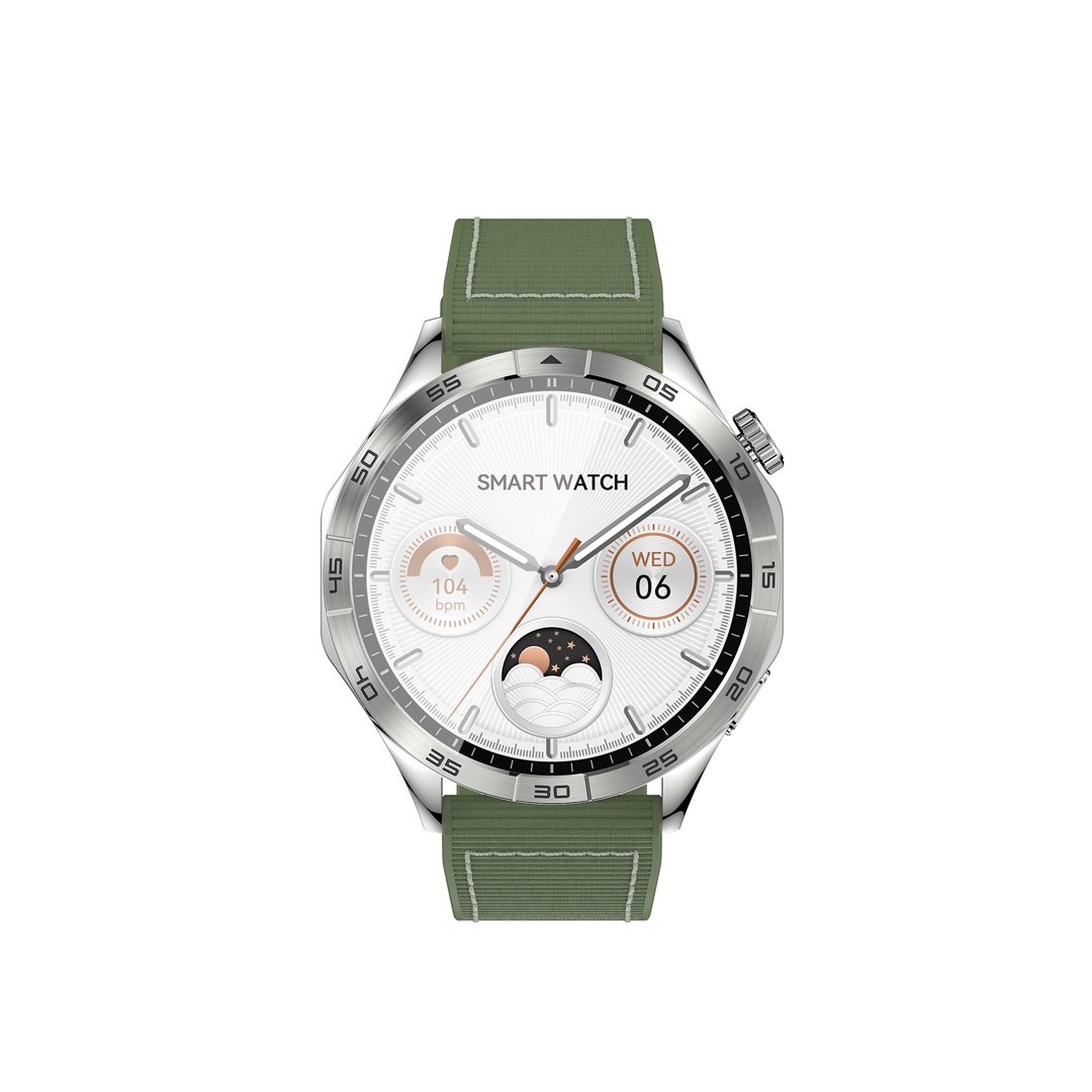 XO Смарт часовник Watch 4 Amoled /зелен/