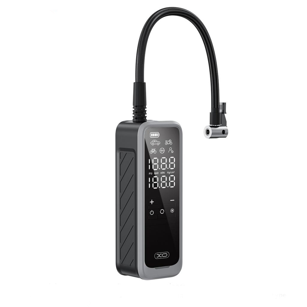 XO WIreless Компресор Intelligent Inflator Pump 22 Cylinder 5000mAh, CZ018 /черен/