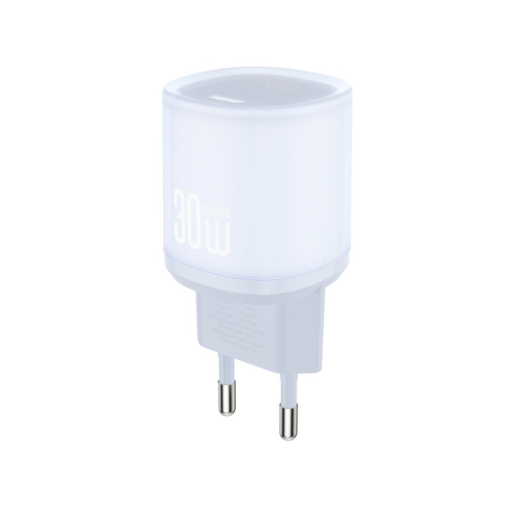 XO 220V 30W, USB-C, син - L150