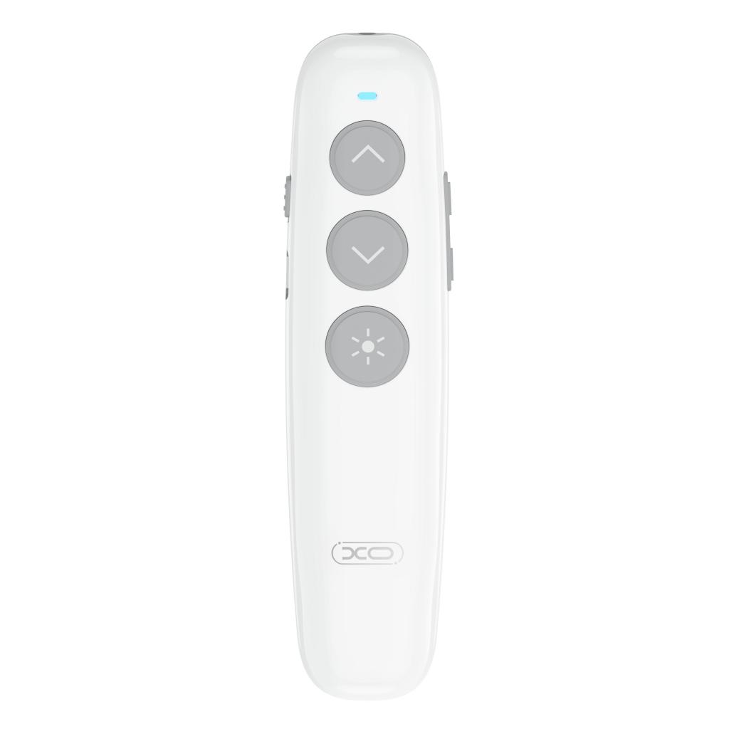 XO Мултифункционално дистанционно за презентации/ laser pointer CF27 /бяло/