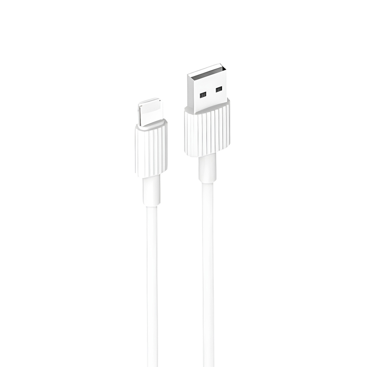 XO Кабел USB-A - Lightning, 1м, 2.4A, NB-P156 /бял/