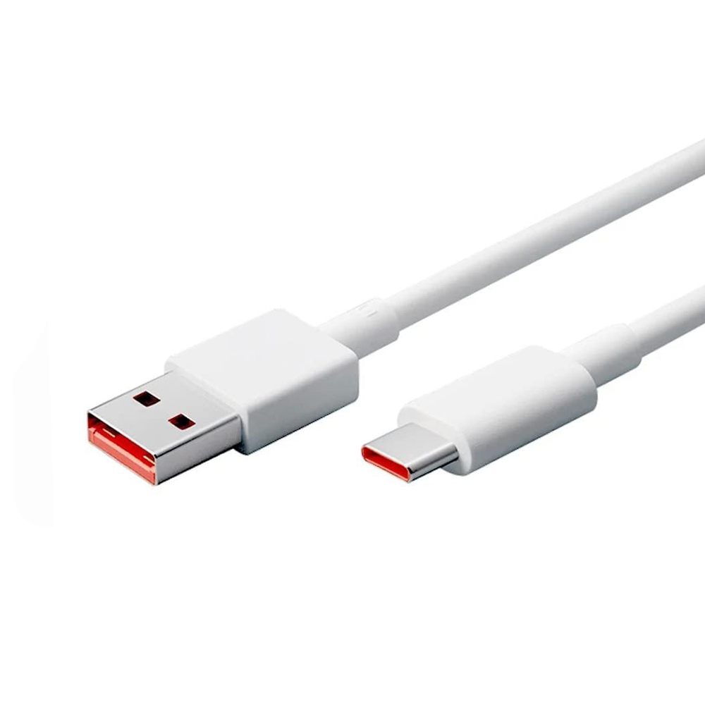Xiaomi Кабел USB-А - Type-C, 1м, 6A (bulk) /бял/