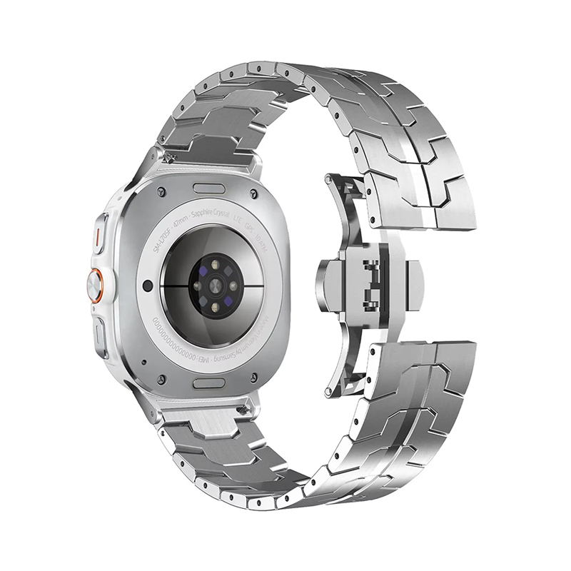 Метална каишка Metal Pro Business за Samsung Watch Ultra, 47мм /сребриста/