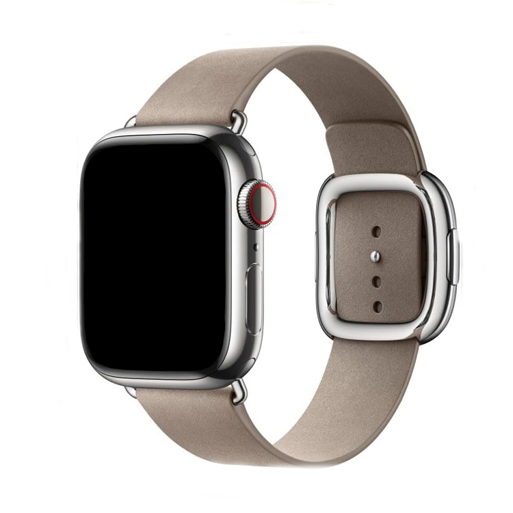 Текстилна каишка Modern Magnetic Buckle за Apple Watch, 42/44/45/49мм /сива/