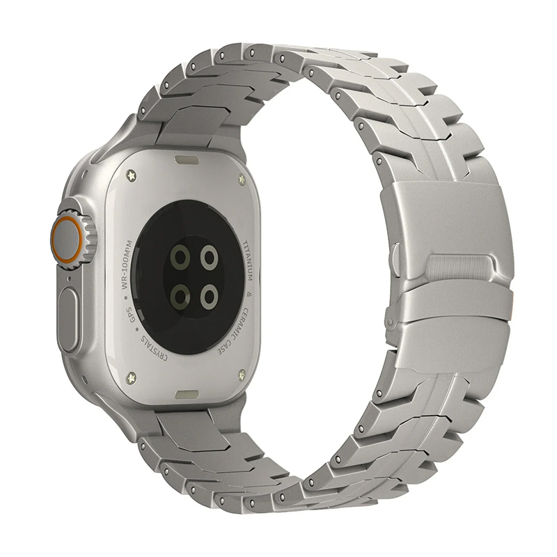 Метална каишка Titanium Metal Bracelet за Apple Watch, 42/44/45/49мм /титаниум/