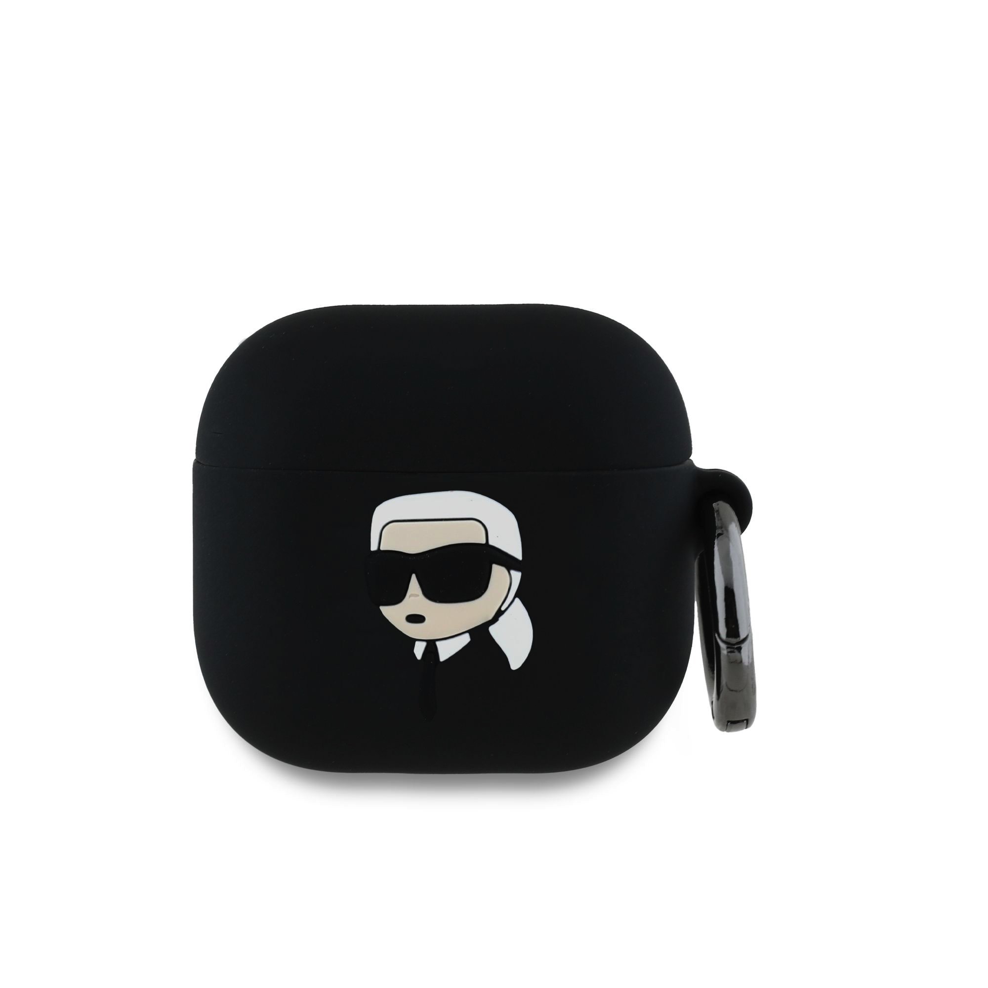 Калъф Karl Lagerfeld case KLA4RUNIKK for AirPods 4 3D Logo NFT Karl Head Silicone