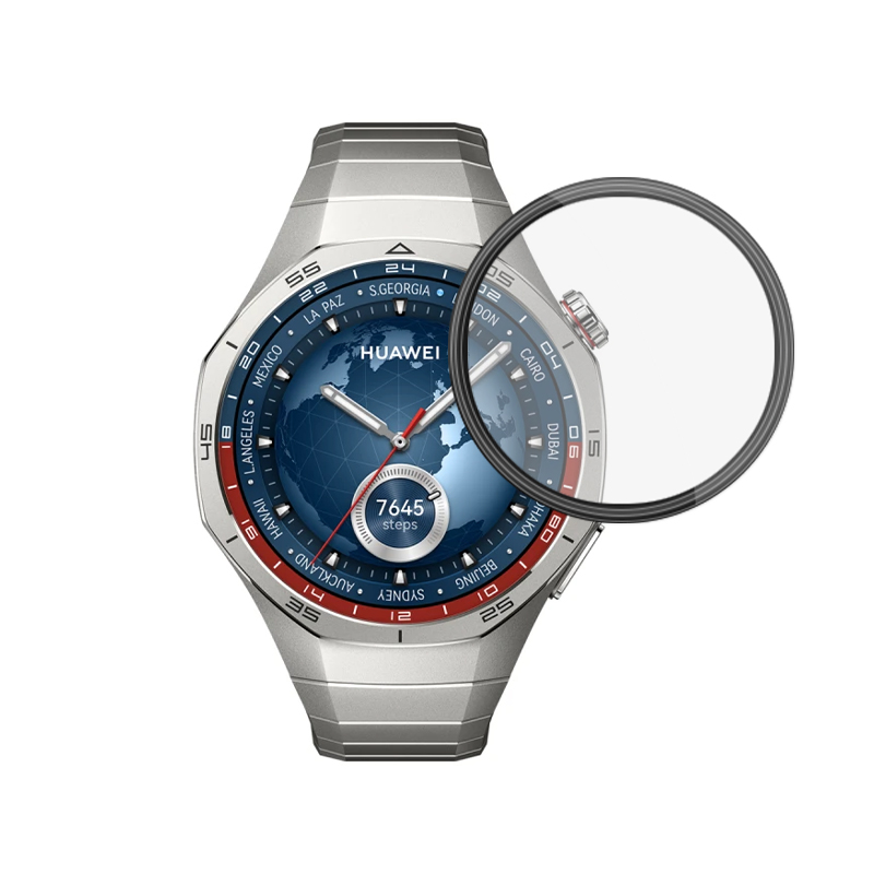 3D Tempered Pet Glass Huawei GT5 Pro, 46mm /черно/