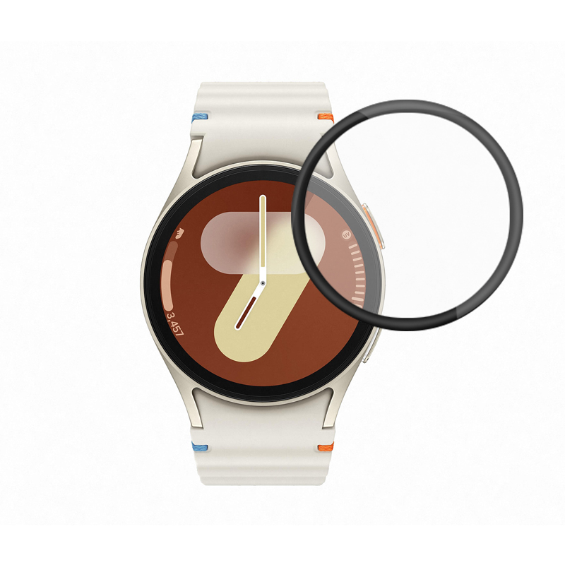 3D Tempered Pet Glass Samsung Watch 7, 40mm /черно/