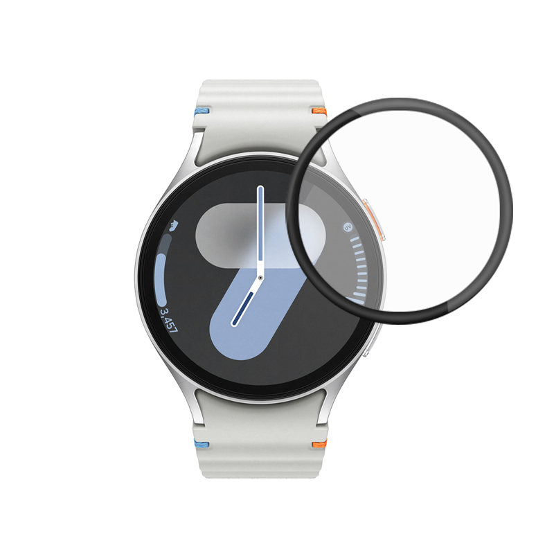 3D Tempered Pet Glass Samsung Watch 7, 44mm /черно/
